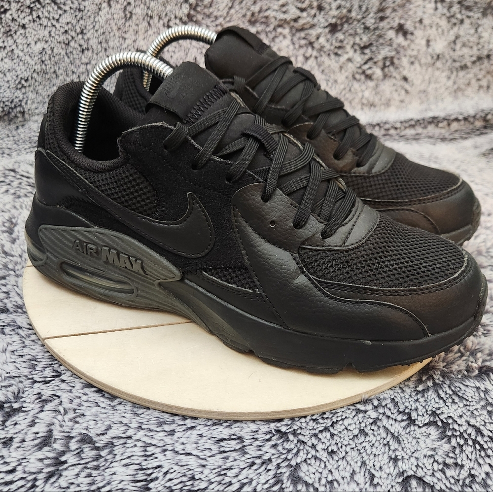 Nike AIR MAX EXCEE Black Dark Grey Athletic Sneakers Men's Size 8